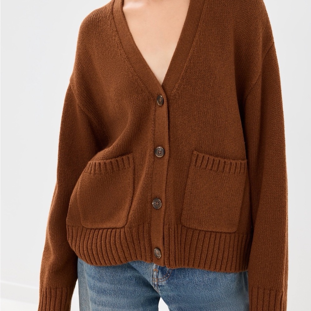 Jenni Kayne Barret Cardigan in Copper